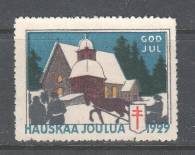 1929 TUB joulumerkki ilma liimaa (3)