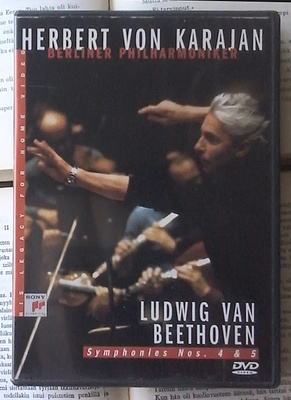 Karajan, Beethoven - Symphonies Nos. 4 & 5 (DVD)