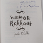 Jouko Puhakka : Suurin on rakkaus (signeerattu, tekijän o... - pikkukuva 3