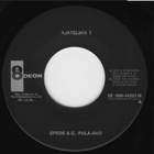 SPEDE & G. PULA- AHO : Ajatelmia 1 & 2 * FIN 1971 - pikkukuva 1