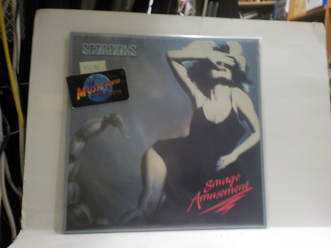 SCORPIONS - SAVAGE MOVEMENT M-/M- EU 1988 LP