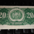 Bolivia 20 bolivano 1928 P131 sn578 XF - pikkukuva 2