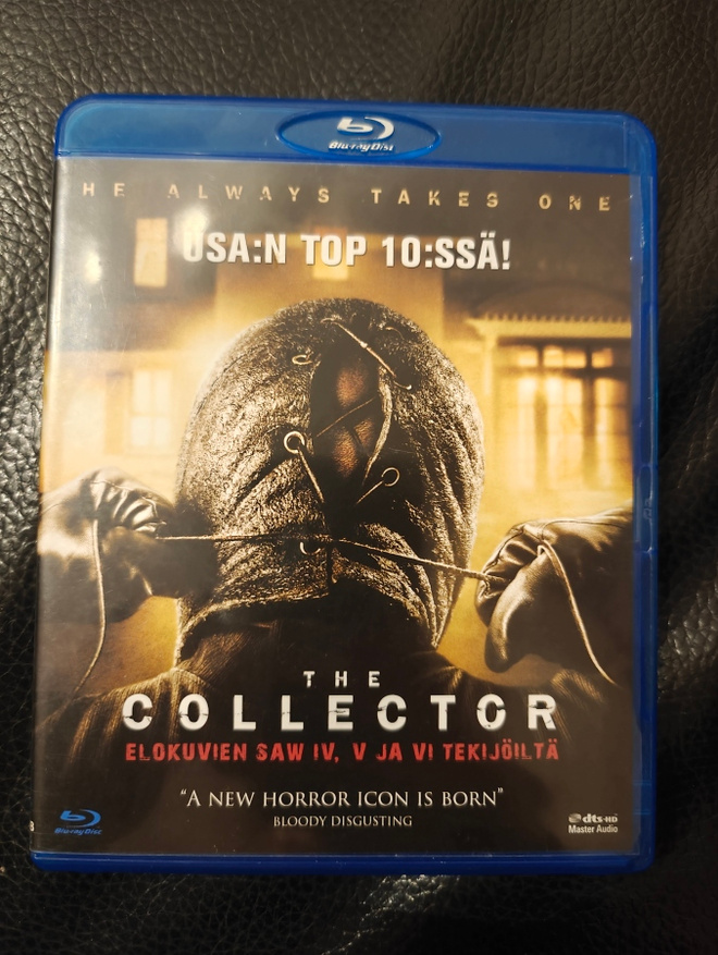 The Collector (2009) Blu-ray Suomijulkaisu