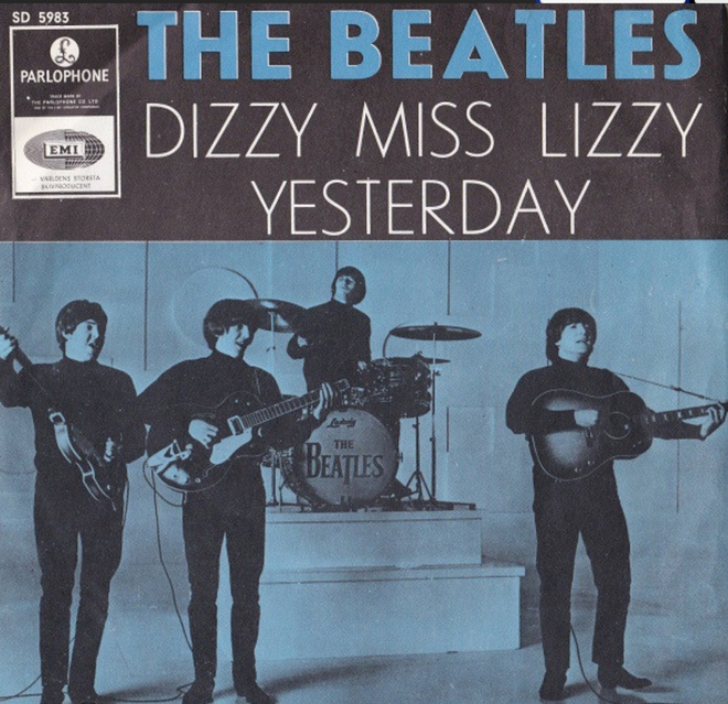 THE BEATLES: Dizzy Miss Lizzy * Yesterday * SWE 1965