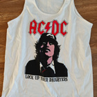 AC/DC lock up your daughters hihaton paita (uusi) - pikkukuva 1