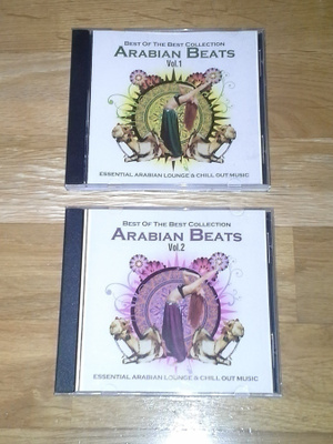 ARABIAN BEATS Vol. 1 & Vol.2 -CD:t