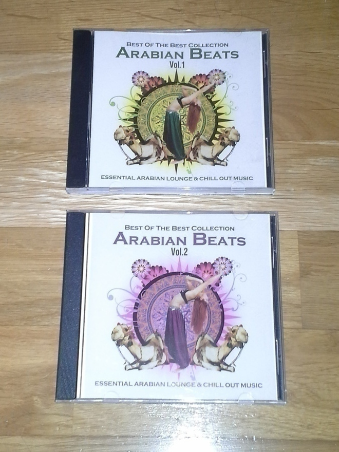 ARABIAN BEATS Vol. 1 & Vol.2 -CD:t