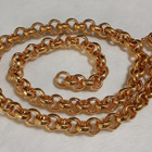 61cm-21k kullattu Kanadalainen papu rannekoru Gold plated - pikkukuva 2