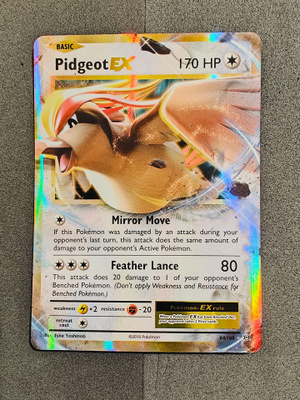 Pidgeot EX - 64/108 Evolutions XY Ultra Rare