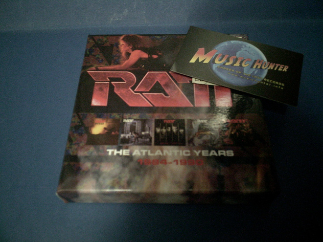 RATT - THE ATLANTIC YEARS 1984-1990 5CD BOKSI