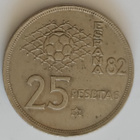 Espanja 25 ptas1980, 2 kuvaa - pikkukuva 1