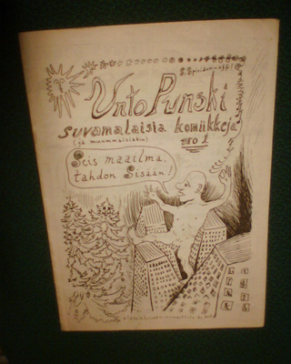 Erkki Pirtola : UNTO PUNSKI Suvamalaisia komiikkeja nro 1