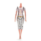 80 .. Käsintehty Kaunis Party Hame .. Barbie Ym.. - pikkukuva 3
