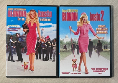 Blondin kosto 1&2 (2DVD) Reese Witherspoon