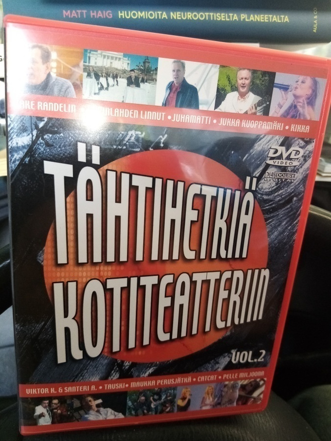 DVD TÄHTIHETKIÄ KOTITEATTERIIN VOL 2 ( SIS POSTIKULU