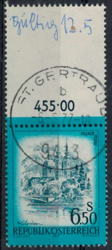 Itävalta Mi 1549 Lf o