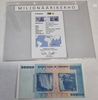 100 Biljoonaa dollaria, Zimbabwe 2008