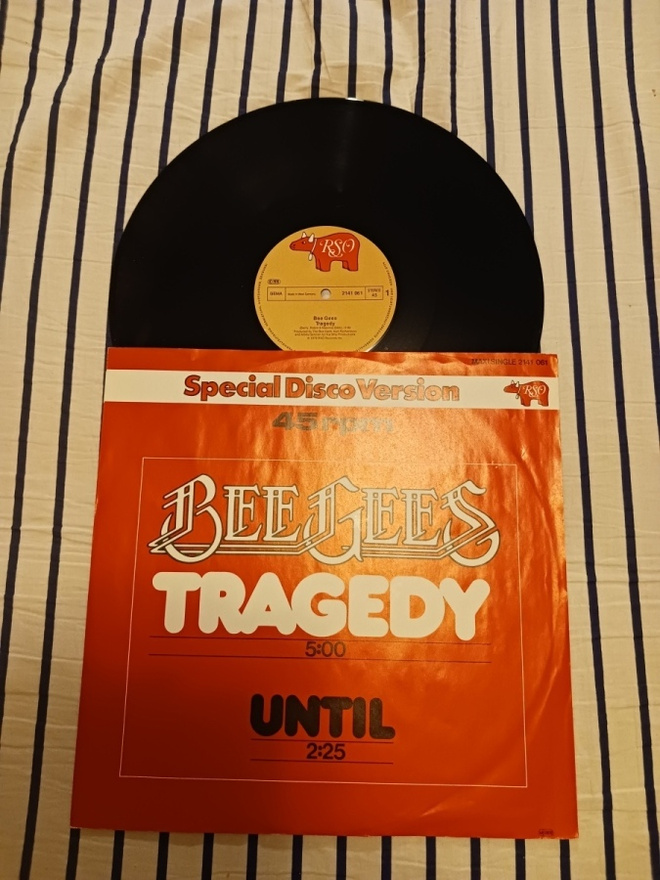 Bee Gees – Tragedy 12" orig 1979 Disco, Ballad