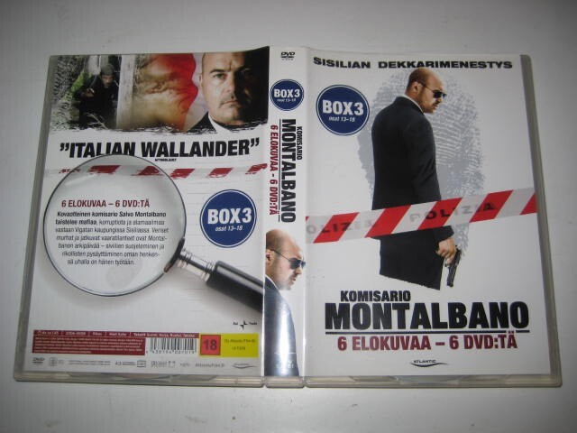 Montalbano Box 3 Dvd