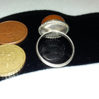 Vintage, Meripihka, sormus, Amber, Itämeren meripihka,  - pikkukuva 3