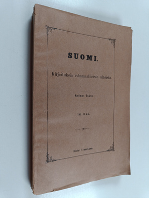 Suomi : kirjoituksia isänmaallisista aineista. Kolmas jak...