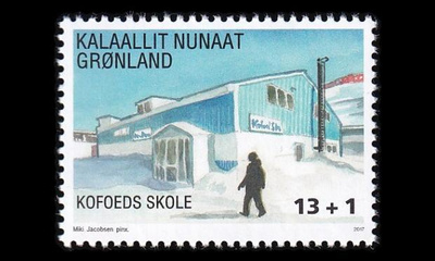 Grönlanti 764 ** Kofoedsin koulu Nuuk (2017)