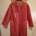 Vintage Marimekko Made By Rukka Finland Sadetakki (koko 44) - pikkukuva 2