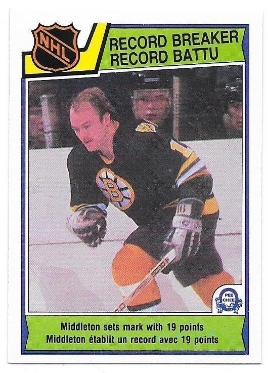 1983-84 OPC #214 Rick Middleton Boston Bruins