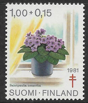 Tuberkuloosi 1,00+0,15mk 1981 (LAPE 884) **