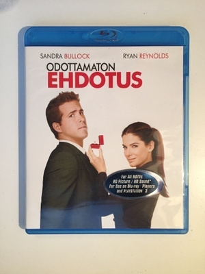 Odottamaton ehdotus (Blu-ray) Sandra Bullock, Ryan Reynold