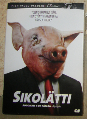 ++ Pasolini: SIKOLÄTTI ++ (UUSI, Suomipainos!)