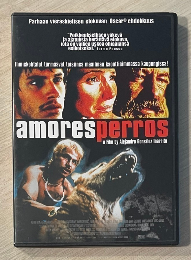 Alejandro González Iñárritu: AMORES PERROS (2003) *UUSI*