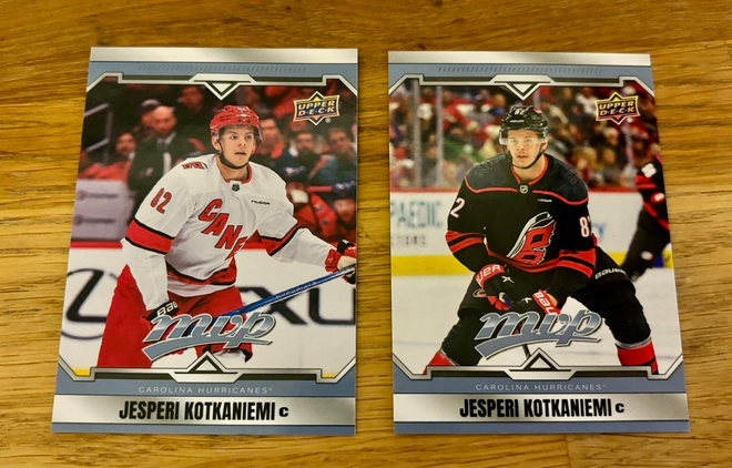 2024-25 Upper Deck MVP  Jesperi Kotkaniemi - 2 korttia