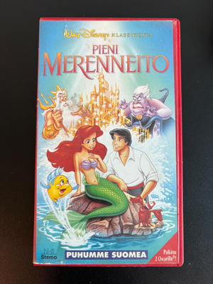 Pieni Merenneito VHS alkuperäinen 1989 Puhumme Suomea