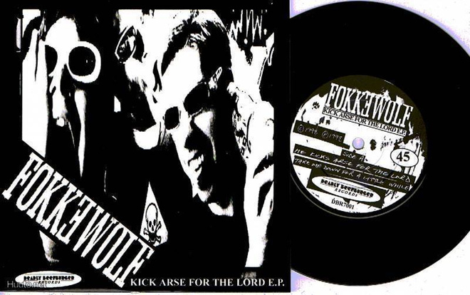 FOKKEWOLF kick arse for the lord EP -1998- ...ex-HERESY