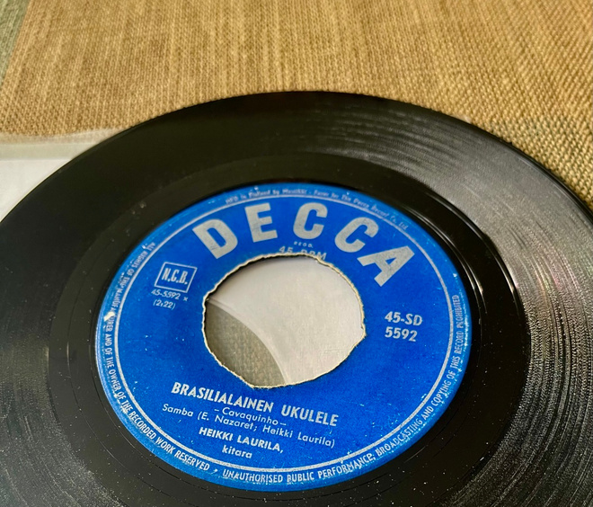 HEIKKI LAURILA: Brasilialainen ukulele * Domino * FIN 1963