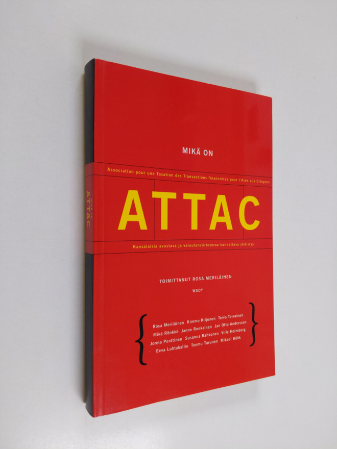 Rosa (toim.) Meriläinen : Mikä on Attac