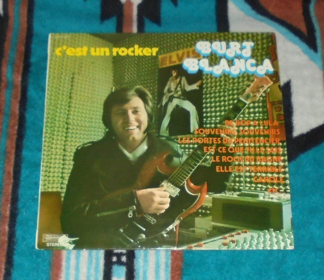 BURT BLANCA  C' Est Un Rocker ~ LP  50's Rock