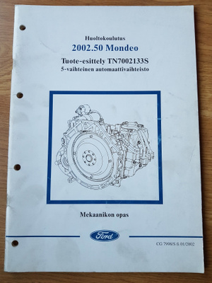 Ford TN7002133S automaattivaihteisto - Mekaanikon opas, 2002