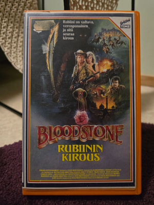 BLOODSTONE - RUBIININ KIROUS vhs fi