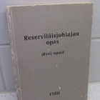 RESERVILÄISJOHTAJAN  OPAS  1980 - pikkukuva 1
