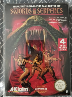 NES Swords&Serpents (CIB) MINT