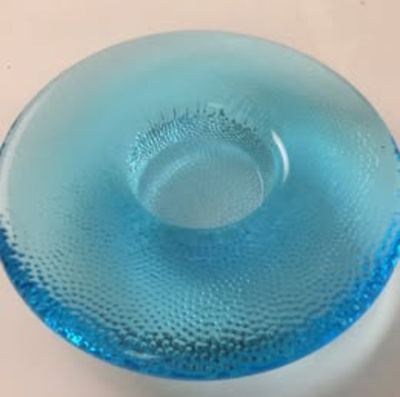 Iittala Nappi tuikkualusta Markku Salo turkoosi