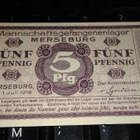 Germany Saksa 5 Pfg Leiri Merseburg 1918 UNC - pikkukuva 1