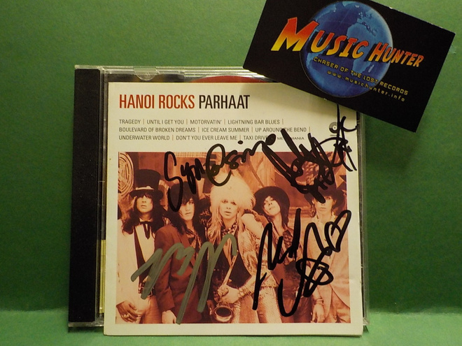 HANOI ROCKS - PARHAAT CD + 4 x NIMMARIT