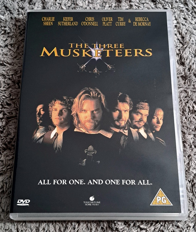 The Three Musketeers - DVD (vuoden 1993 elokuva)