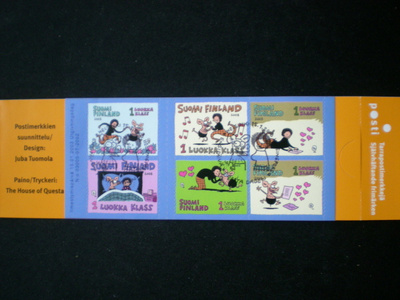 FDC-leimattu vihko Viivi ja Wagner - LaPe V57 o