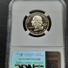 USA 2003-S, State Quarter, Alabama, hopeaa, Proof, NGC - pikkukuva 2