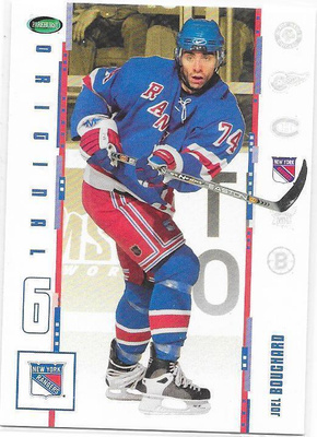 2003-04 Parkhurst Original 6 #9 Joel Bouchard NY Rangers
