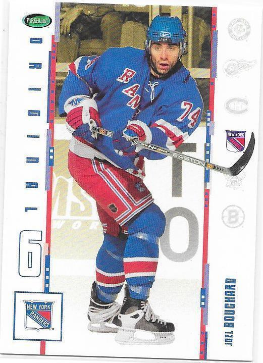 2003-04 Parkhurst Original 6 #9 Joel Bouchard NY Rangers
